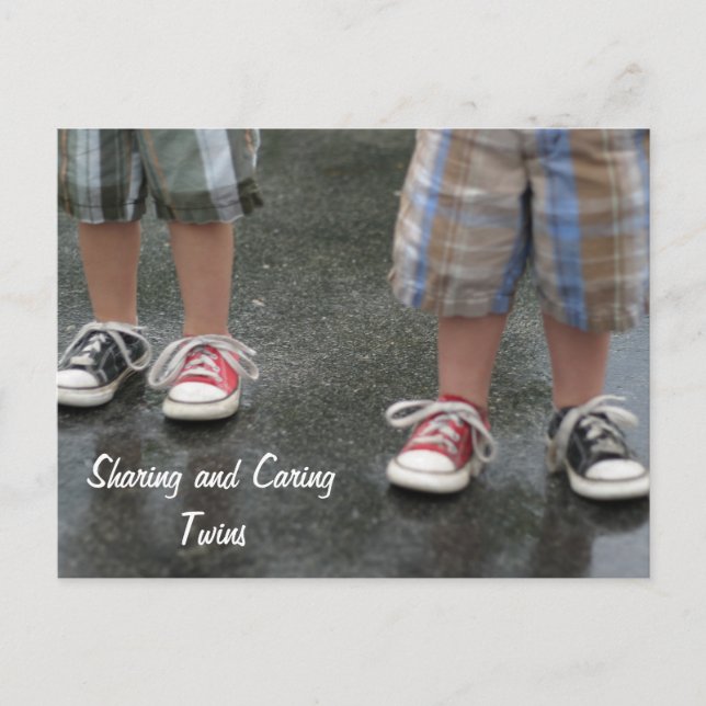 Twin's Share Postcard (Front)