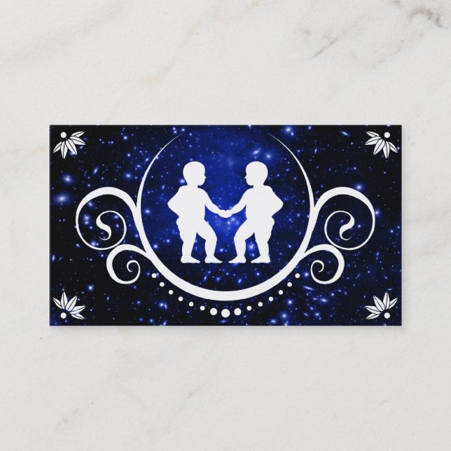 twins sophistications business card (Front)