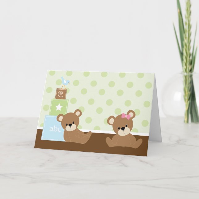 Twins Thank You Card (Front)