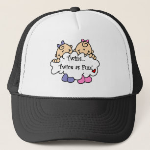Twins Twice as Fun Trucker Hat