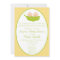 Twins Two Peas in a Pod Baby Shower Invitation