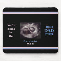 Twins Ultrasound Photo Best Dad Date Boy Girl