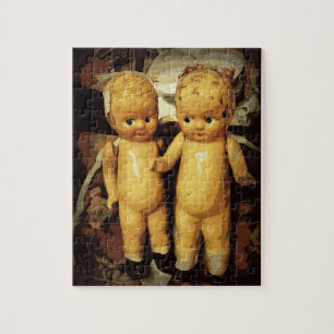 Twins Vintage Dolls Jigsaw Puzzle