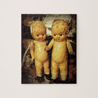 Twins Vintage Dolls Jigsaw Puzzle
