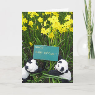 Twins were born. Congratulations! Card