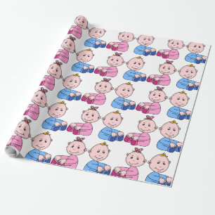 TWINS WRAPPING PAPER