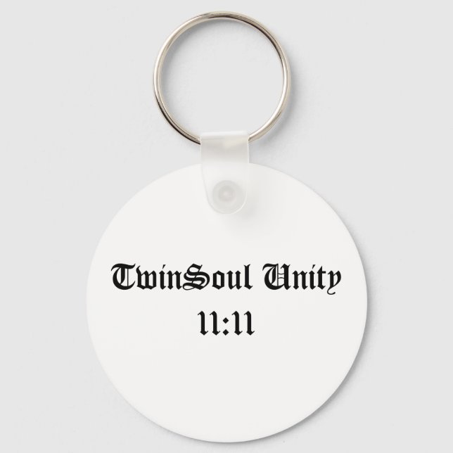 TwinSoul Unity 11:11 Key Chain (Front)