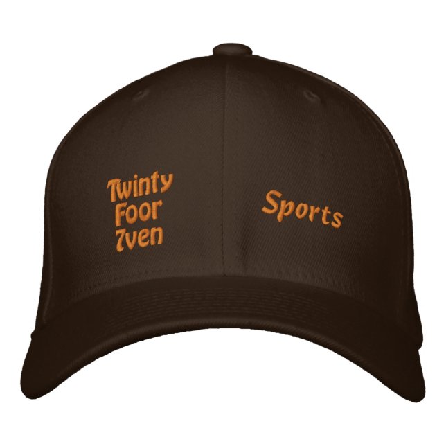 Twinty Foor 7ven - Sports Embroidered Hat (Front)