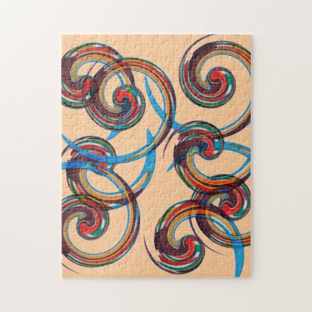 Twirl Jigsaw Puzzle (Vertical)