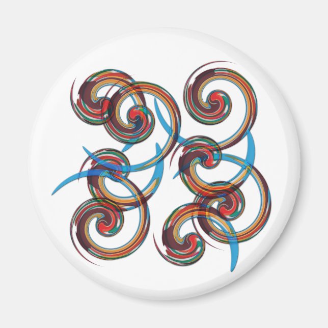 Twirl Magnet (Front)