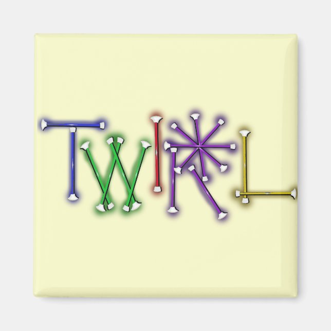 Twirl Magnet (Front)