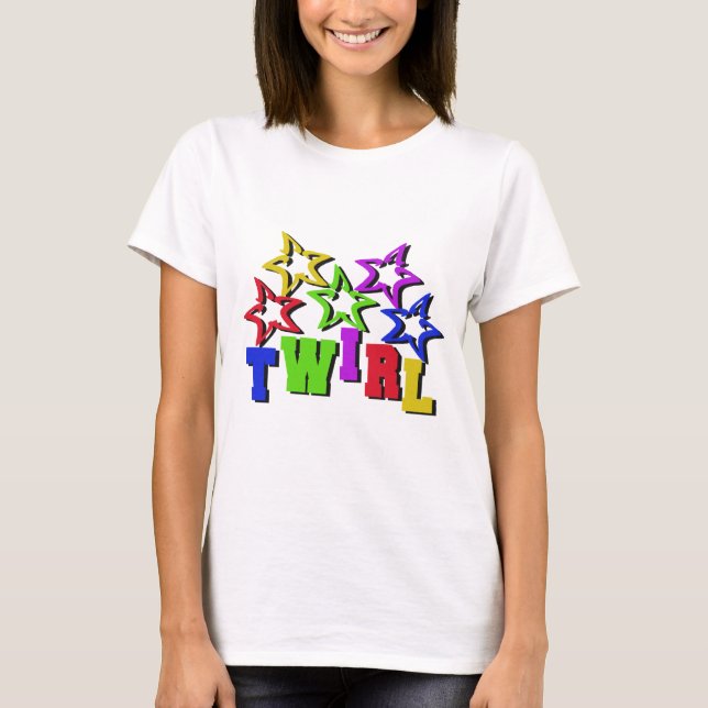 Twirl Stars T-Shirt (Front)