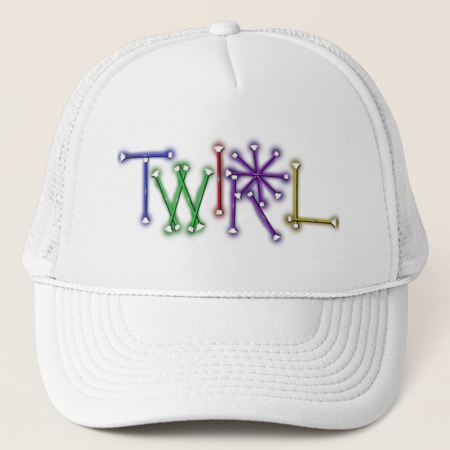 Twirl Trucker Hat (Front)