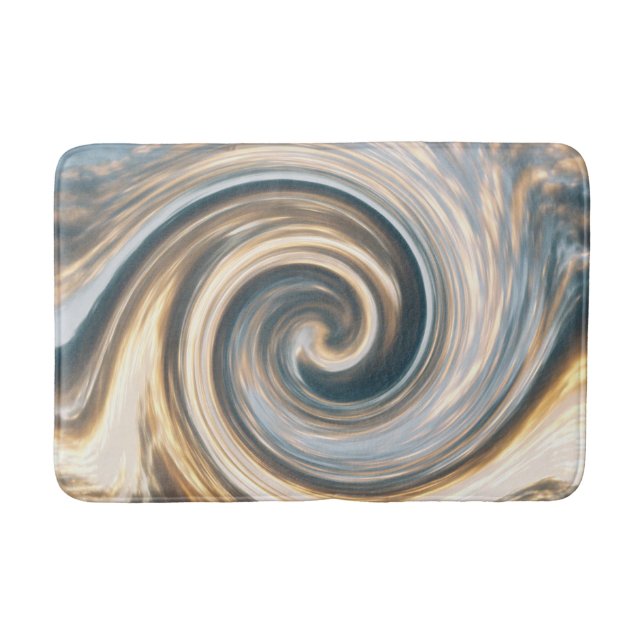 Twirled Clouds...... Bath Mat (Front)