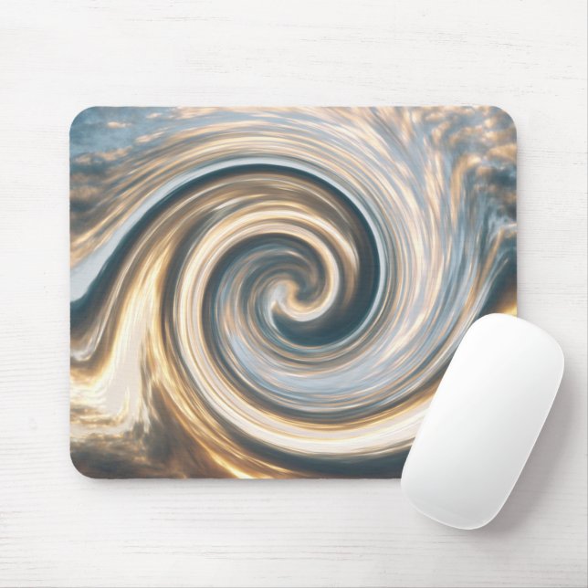 Twirled Clouds...... Mouse Mat (With Mouse)