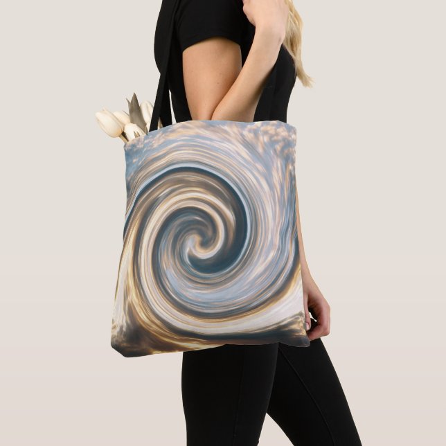 Twirled Clouds..... Tote Bag (Close Up)