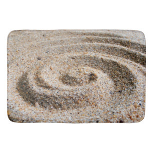 Twirled Sand Bath Mat
