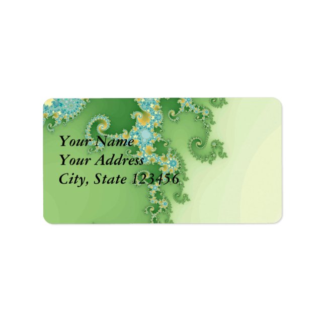 Twirligig - Fractal Label (Front)