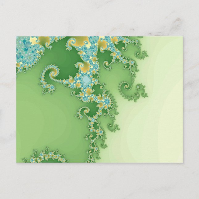 Twirligig - Fractal Postcard (Front)