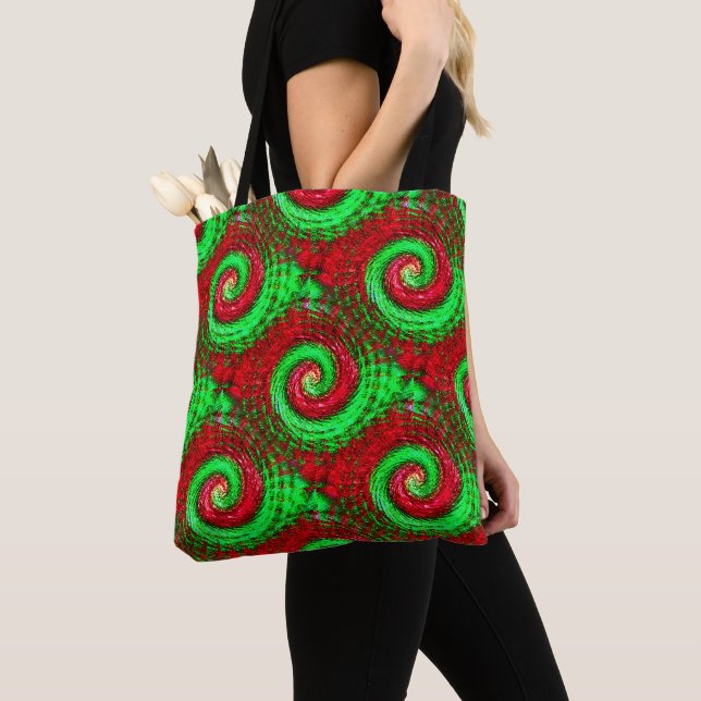 Twirlin' Christmas ...... Tote Bag (Close Up)