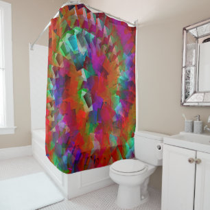 Twirlin' confetti...... shower curtain