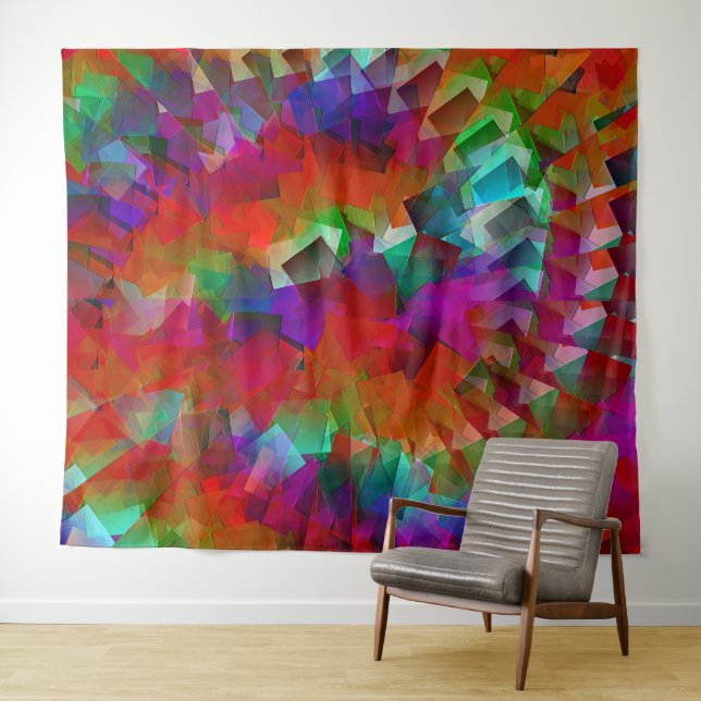 Twirlin' confetti...... tapestry (In Situ (Horizontal))
