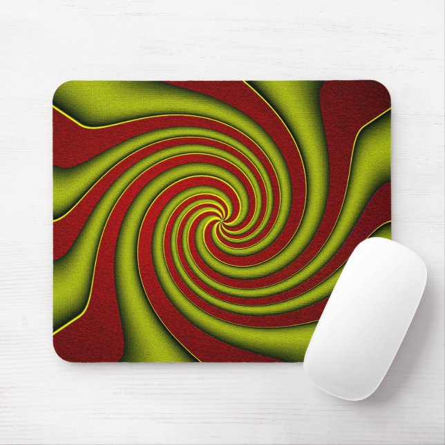 Twirlin' Leaf...... Mouse Mat (With Mouse)