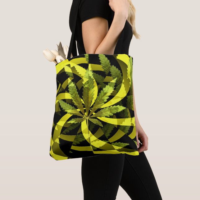 Twirlin' leaves...... tote bag (Close Up)