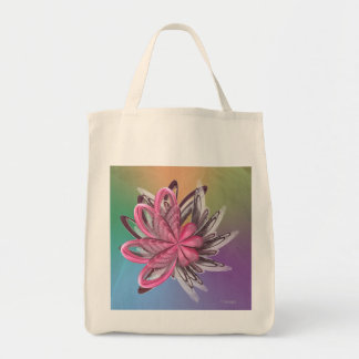 Twirling Feathers shopping bag