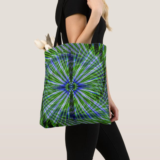 Twirling Palm Tree..... Tote Bag (Close Up)