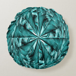 Twirling Sea..... Round Cushion