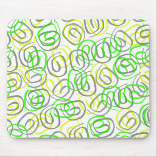 Twirls Mouse Mat
