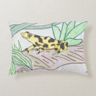 TWIS #blairsanimalcorner Golden Frog Pillow
