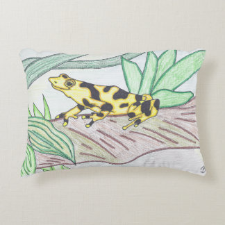 TWIS #blairsanimalcorner Golden Frog Pillow