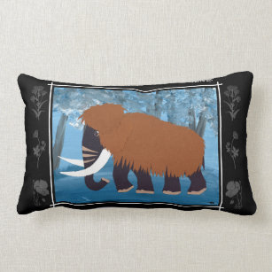 TWIS Lumbar Pillow: Blair's Animal Corner Mammoth Lumbar Cushion