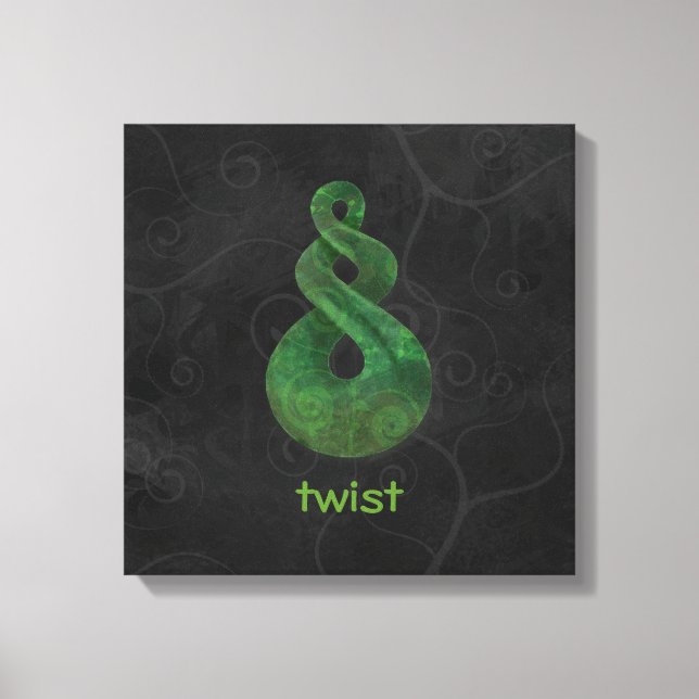 twist canvas print (Front)