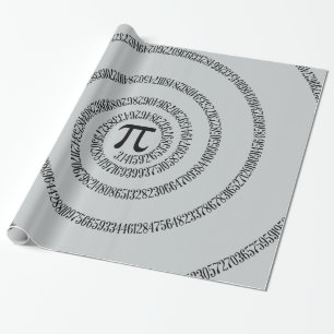 Twist for Pi Click Customise to Change Grey Colour Wrapping Paper