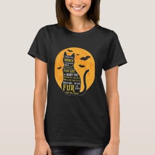 Twist The Bones Halloween Cat T-Shirt