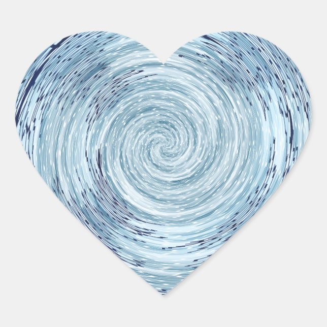 Twisted and Shouted Heart Sticker (Front)