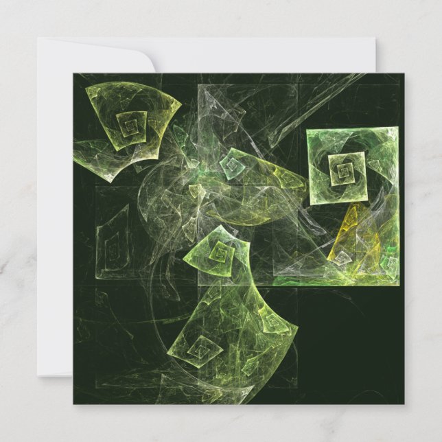 Twisted Balance Abstract Art (Front)