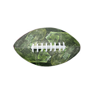 Twisted Balance Abstract Art American Football