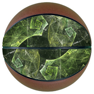 Twisted Balance Abstract Art Basketball