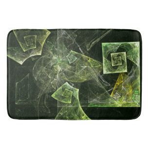 Twisted Balance Abstract Art Bath Mat