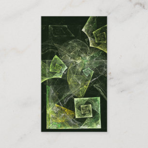 Twisted Balance Abstract Art Business Card