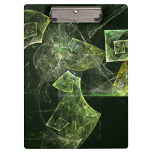 Twisted Balance Abstract Art Clipboard