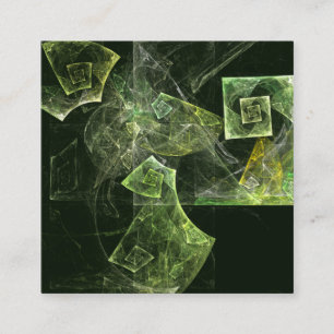 Twisted Balance Abstract Art Enclosure Card