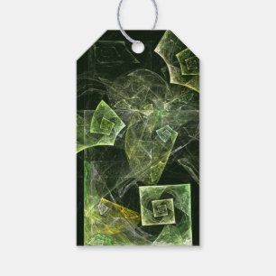 Twisted Balance Abstract Art Gift Tags
