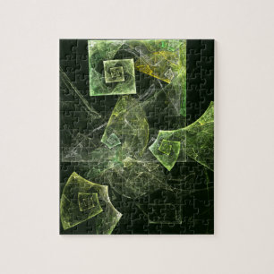 Twisted Balance Abstract Art Jigsaw Puzzle