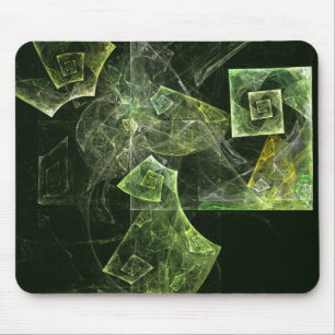 Twisted Balance Abstract Art Mousepad