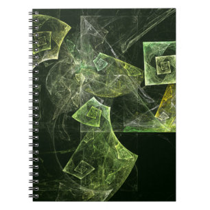 Twisted Balance Abstract Art Notebook